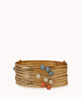 Thumbnail for your product : Forever 21 Faux Stone Bangle Set