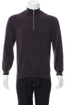 Thumbnail for your product : Brunello Cucinelli Half-Zip Cashmere Sweater
