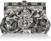 Thumbnail for your product : Dolce & Gabbana Vanda large embellished tulle clutch