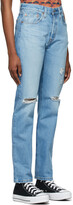 Thumbnail for your product : Levi's Denim Ripped 501 Original Fit Jeans