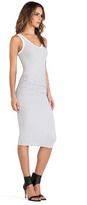 Thumbnail for your product : James Perse Skinny Stripe Tank Dress
