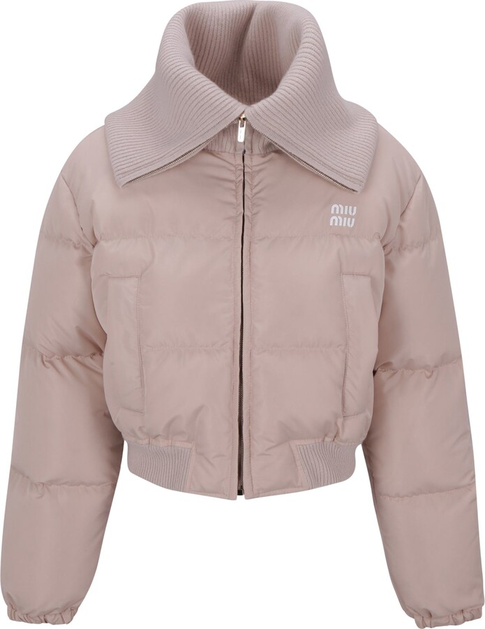Miu miu down jacket shopstyle