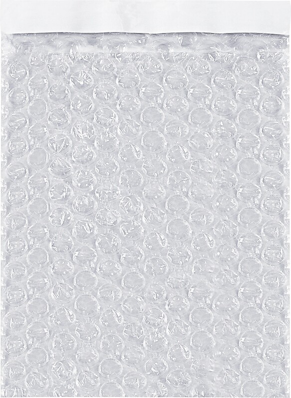 Unbranded 4" x 4" Self Seal 3/16" Bubble Pouch, 1000/Carton (BOB44)