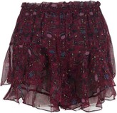 Floral Print Skirts Ruffled Skirt 