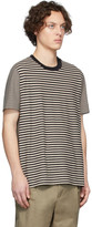 Thumbnail for your product : Joseph Beige Combo Stripe T-Shirt