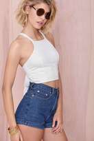Thumbnail for your product : Nasty Gal Middle Ground Crop Top