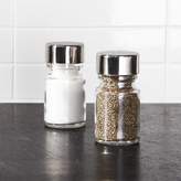 Thumbnail for your product : Crate & Barrel Set of 2 Harrison Salt and Pepper Shakers
