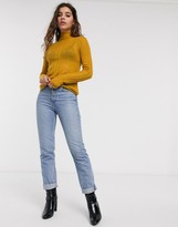 Thumbnail for your product : Raga Quinn mock neck burnout knit long sleeved top