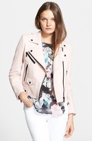 Thumbnail for your product : Rebecca Minkoff 'Wes' Wool Blend Moto Jacket