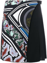 Versace - side pleated skirt