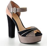 Thumbnail for your product : Lauren Conrad platform dress sandals