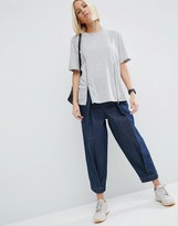 Thumbnail for your product : ASOS T-Shirt With Zip Insert