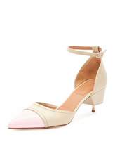 Thumbnail for your product : Givenchy Cap-Toe Screw-Heel Pump, Beige/Pink