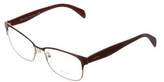 Thumbnail for your product : Prada Two-Tone Logo Eyeglasses w/ Tags