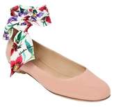Thumbnail for your product : Ferragamo 10mm Cefalu Scarf Patent Leather Flats