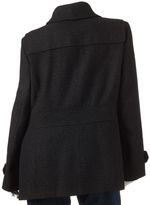 Thumbnail for your product : Apt. 9 hooded wool-blend coat - women's plus size