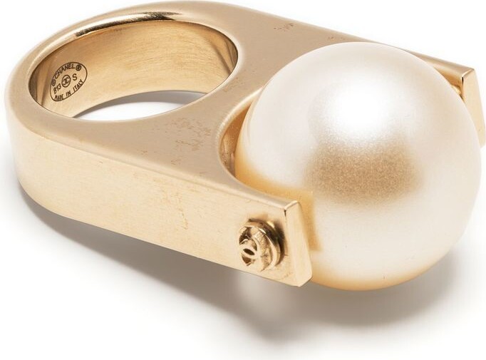 Chanel Gold Rings | Shop The Largest Collection | ShopStyle
