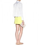 Thumbnail for your product : Valentino Wool and silk-blend mini skirt