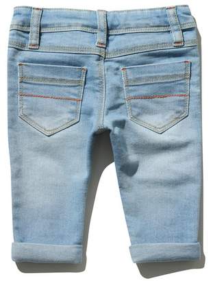 M&Co Light wash stretch jeans