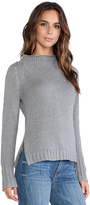 Thumbnail for your product : Ever Lizzy Crop Side Zip Sweater