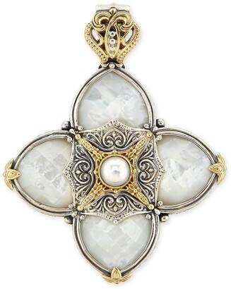 Konstantino Silver & 18k Gold Mother-of-Pearl Pendant