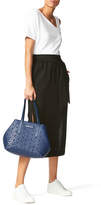Thumbnail for your product : Jimmy Choo SOFIA/M Navy Grainy Leather Tote Bag with Embossed Stars