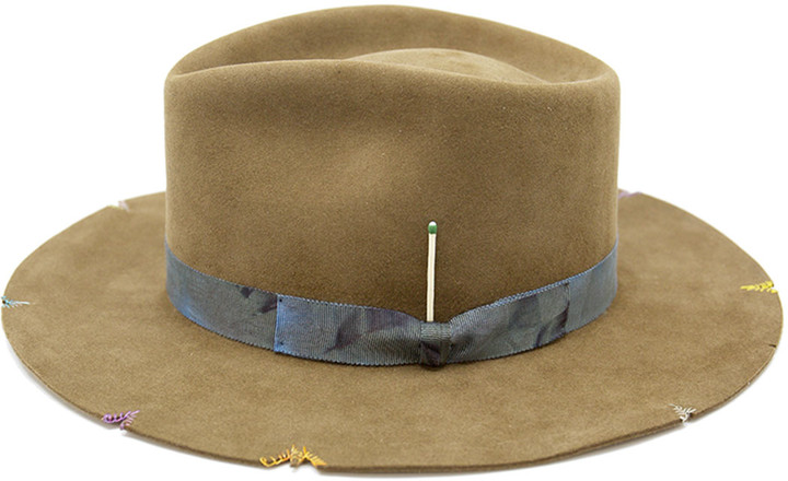 beaver felt fedora hat