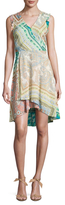 Thumbnail for your product : Plenty by Tracy Reese Surplice High Low Dress
