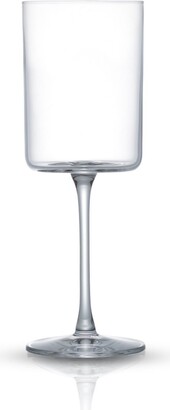 JoyJolt Claire White Wine Glasses, Set of 4