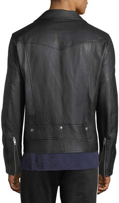 Vince Leather Moto Jacket