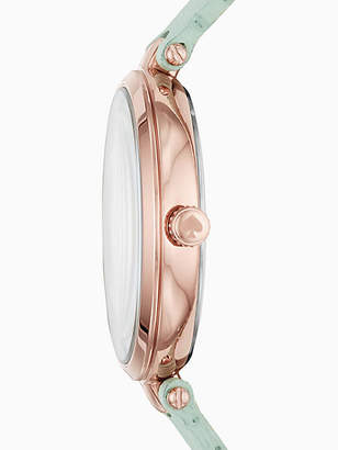 Kate Spade Holland butterfly mint leather watch