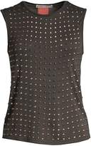 Thumbnail for your product : Alice + Olivia Cicely Studded Tank