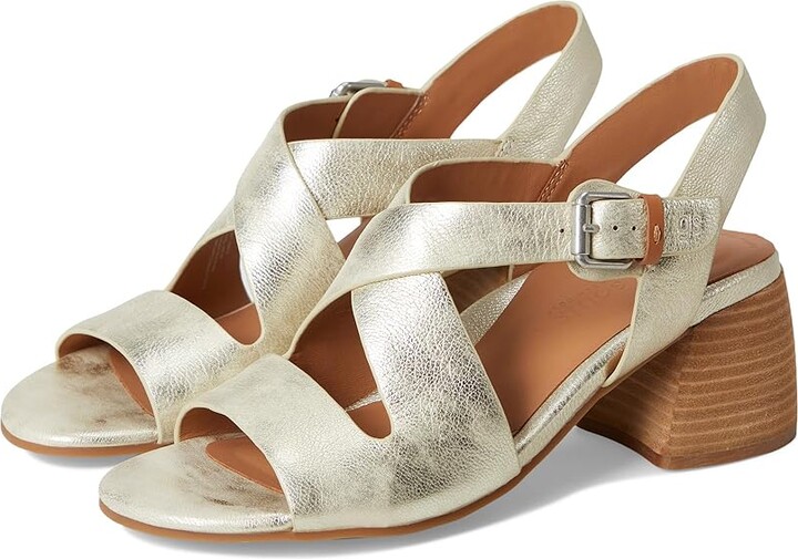 Gentle Souls by Kenneth Cole Mela Women's Dress Sandals Ice Leather : 7.5 M