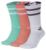 Thumbnail for your product : Nike SB Dry Crew Skateboarding Socks (3 Pair) Size Small (Black)