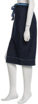 Thumbnail for your product : Timo Weiland Denim Midi Skirt w/ Tags