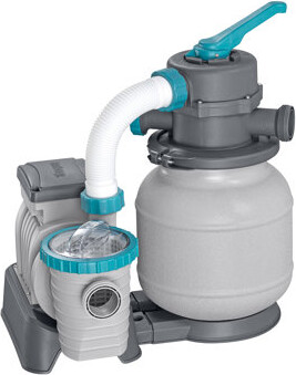 Bestway 1,500 Gallon Sand Filter Pump for Above Ground Outdoor Swimming Pools