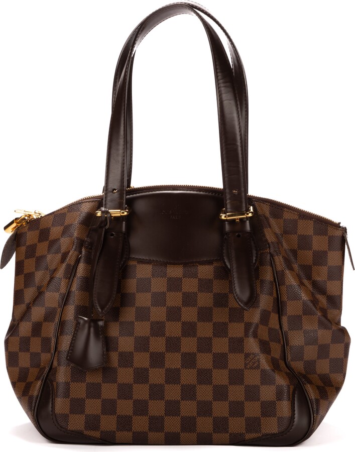 Louis Vuitton Damier Ebene Canvas Verona MM Shoulder Bag