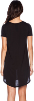 Thumbnail for your product : Heather V Neck Pocket Tee Dress