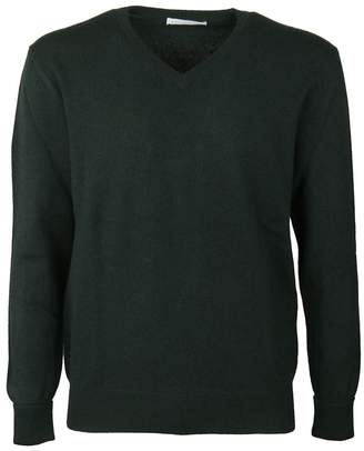 Ballantyne Curved V-Neck Sweater