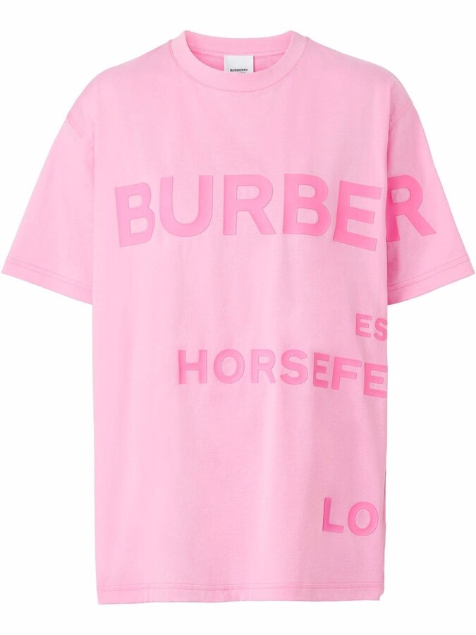 pink burberry shirt womens