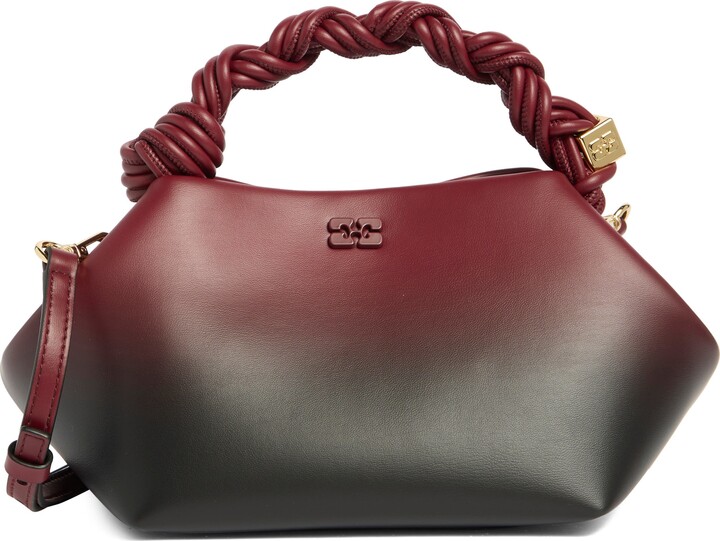 Ganni Small Banner Logo-Embossed Crossbody Bag - ShopStyle