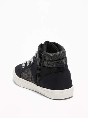 Old Navy Canvas/Tweed High-Tops for Toddler Boys