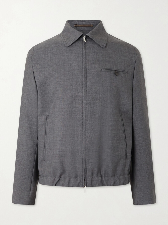 SLOWEAR Montedoro Wool Bomber Jacket