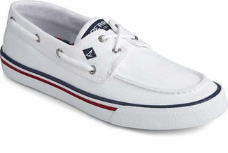 white deck shoes mens
