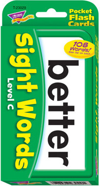 TREND enterprises, Inc. Sight Words Level C Flash Cards