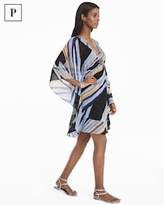 Thumbnail for your product : White House Black Market Petite Kimono Sleeve Embroidered Print Dress