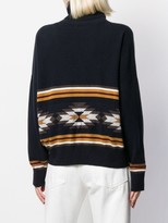 Thumbnail for your product : N.Peal Jacquard Roll Neck Jumper