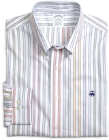 Thumbnail for your product : Brooks Brothers Non-Iron Slim Fit Framed Multistripe Sport Shirt