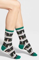 Thumbnail for your product : Hot Sox 'Snowmen' Crew Socks