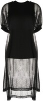 Thumbnail for your product : Y's layered T-shirt dress